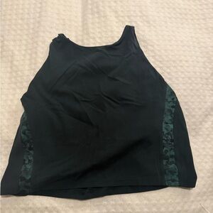 Green Sports bra Athleta